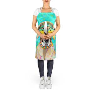 Unisex Large Multicolor Weimaraner Hippie Dawg <b>Apron</b> for <b>Cooking</b> Baking Crafts Gardening-for Adults <b>Men</b> Women Kitchen Server - Product Image 5