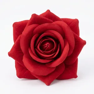 Cortina de Cuentas con Borlas de Rosas Rojas para Decoración de Bodas en Interiores, Estilo Bohemio, Separador de Ambientes para Sala de Estar - Product Image 4