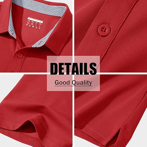 Polo de Golf Premium para Hombre, Absorbente de Humedad, Transpirable, con Bordado Personalizado, Proveedor de Polos en EE. UU. - Product Image 6