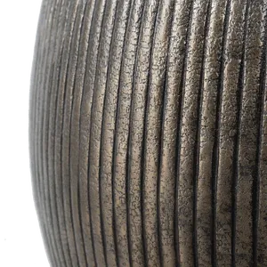 Decorative Coastal Iron Flower <b>Vase</b> Eco-Friendly Tabletop Luxury Gold Finish Home Decor Bulk Export Zahid Exports - Product Image 4