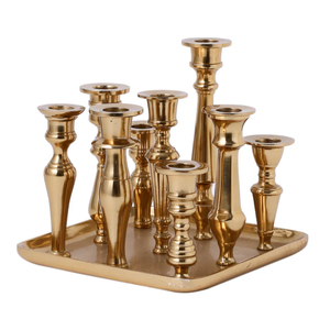 Portavelas de Metal Grande para Mesa, Diseño Nuevo de Alta Calidad, Portavelas de Alambre y para Velas de Té, para Decoración del Hogar y Navidad, Venta al Por Mayor - Product Image 5