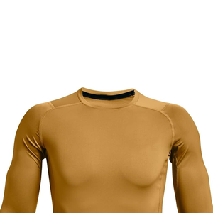 Chemises de compression pour hommes, respirantes, à manches longues, pour le sport, la course à pied, l'entraînement, séchage rapide - Product Image 3