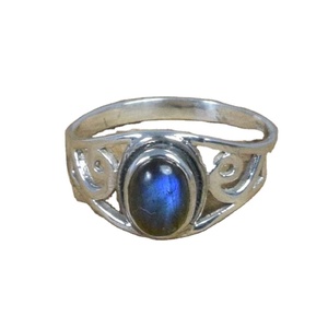 Agate Natural Stone Solid 925 Sterling Silver Silver Plated Claw Setting Bezel Setting Fancy Minimalist Handmade Engagement <b>Ring</b> - Product Image 1