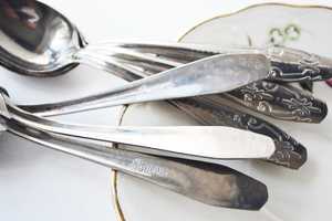 Vintage Coffee Spoon <b>Set</b>, Stainless steel Small Spoons - Product Image 6