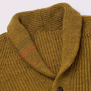 Cardigan en tricot pour homme, boutonné, manches longues, doux, chaud, décontracté, pour le travail, le bureau, les activités de plein air, cardigan en tricot moderne pour homme - Product Image 2