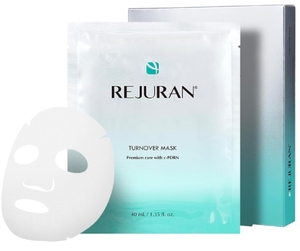 REJURAN Turnover Mask C-PDRN 40ml*5 แผ่น ครีมบำรุงผิวจากดีเอ็นเอปลาแซลมอนแท้ ช่วยให้ผิวกระชับ ชุ่มชื้น ฟื้นฟู และบำรุงผิว - Product Image 1