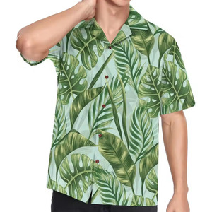T-shirt hawaïen pour homme, nouvelle mode, prix OEM avantageux, qualité supérieure, logo/couleurs personnalisés, tendance du moment, best-seller. - Product Image 5
