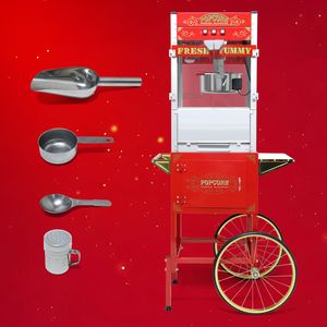 Macchina per Popcorn in Stile Antico con Funzionalità Moderne e Carrello Incluso - Product Image 4