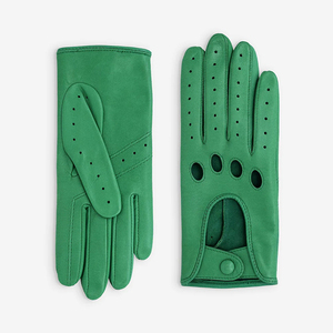 Guantes de Cuero de Moda al por Mayor para Invierno, Guantes de Conducción de Piel de Oveja con Pantalla Táctil para Hombre, Guantes de Cuero Clásicos Resistentes al Viento - Product Image 3