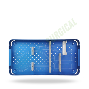 Cable <b>Crimp</b> Block Instrument <b>Set</b> Aluminium Sterilization Container Orthopedic Surgical Cable System Storage Box - Product Image 6