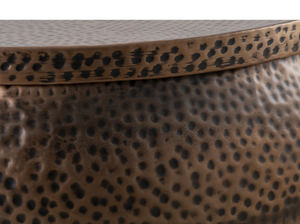 Mesa de centro de Metal de decoración de lujo para el hogar con diseño de panal en relieve, mesa de centro personalizada, exportador para sala de estar del hogar - Product Image 4