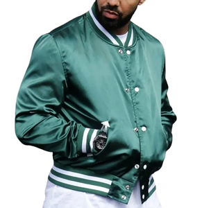 <b>Baseball</b> <b>Jackets</b> Good Quality Wholesale Custom Coat Winter Wool Body Leather Sleeve Bomber Varsity <b>Baseball</b> <b>Jacket</b> <b>Men</b> - Product Image 2