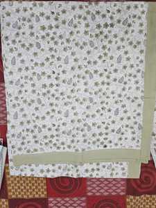 Ensemble de draps en coton imprimé à la main avec housses d'oreiller, literie florale artisanale indienne pour les magasins de décoration intérieure en gros - Product Image 4