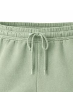 Manufacturer Women Sage Green Cotton Fleece <b>Shorts</b> Elastic Waist Casual Summer Lounge Wear Custom Manufacturer Premium Quality - Product Image 5