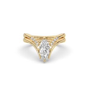 Wholesale 1.08Ct Lab Grown Diamond Jewelry 925 Silver Marquise Cut Unique Style Light Weight Engagement Ring for Women Factory - Product Image 6