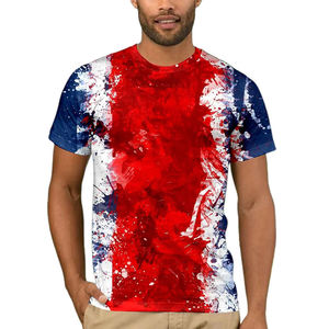 Camisetas de Hombre de Primera Calidad, Modernas, con Estampado por Sublimación, 100% Algodón, Duraderas, para Verano - Product Image 5