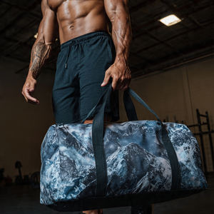 Sacs de sport camouflage pour l'entraînement, sacs de sport imprimés fitness avec bretelles, sacs de sport camouflage - Product Image 4