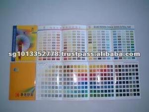 แคตตาล็อกตัวอย่างสีโลโก้แบบกำหนดเอง RAINBOW กระดาษอาร์ต พิมพ์ออฟเซ็ต บัตรสีแบบมืออาชีพ โบรชัวร์เคลือบฟิล์ม - Product Image 2