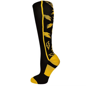Custom Design Printed Equestrian Socks Comfortable Long Length Horse Riding <b>Knee</b> <b>High</b> Socks Available In All Design & Sizes - Product Image 2