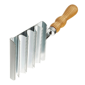 Peine para Caballos con Mango de Madera y Acero Inoxidable, Herramienta de Aseo Reutilizable para Caballos, Ganado y Animales, Venta al por Mayor OEM - Product Image 5