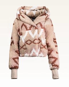 Nueva Moda Sudadera de Invierno Sherpa para Mujer, Gruesa, con Cremallera, Cuello Alto, Chaqueta Casual de Lana - Product Image 5
