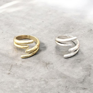 Bohemia Designer Brass Rings Gold Plated Women's anniversary Gift Jewelry - Product Image 1