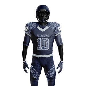 Uniformes de Fútbol Americano Personalizados de Calidad Única al por Mayor, Ropa Deportiva 100% Poliéster con Logotipo Personalizado - Product Image 3