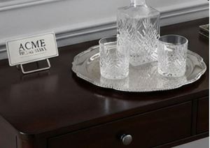 Stylish Decorative Aluminium <b>Tea</b> <b>Tray</b> Handmade Hotelware Kitchenware Serving <b>Trays</b> Serving Ware Accessories Rectangle Shape - Product Image 4