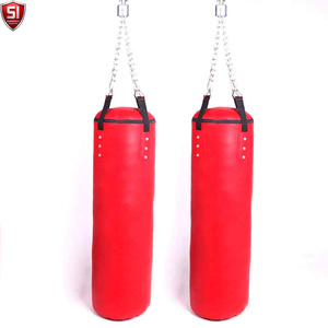 Sac de frappe lourd personnalisable en cuir PU PVC 25KG Léger pour l'entraînement – Créez votre propre design - Product Image 1