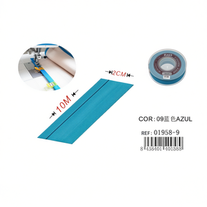 Nastro di tessuto ILAN 2 cm x 10 m blu per rifiniture e cuciture - Product Image 2