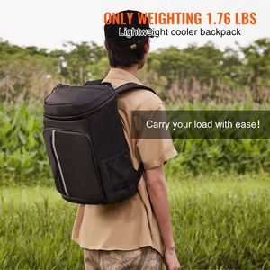 Lightweight 28 Cans <b>Cooler</b> <b>Backpack</b> Leakproof Waterproof Insulated Beach Bag Convenient for Outdoor Activities - Product Image 2