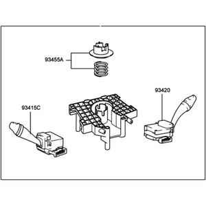 Interruptores y Controles Accent Nuevos 9340125110YN - Product Image 1