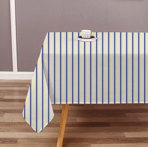 Nappe rayée 100 % coton de qualité export, teinte en fil, lavable, durable, textile de maison, vente en gros directe usine - Product Image 6