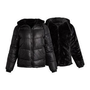 Women Winter Jacket Heavyweight Reversible Quilted Parka Puffer <b>Coat</b> Faux Fur <b>Lined</b> Jackets Women Warm Insulated Cold Weather - Product Image 1