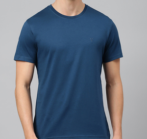 T-shirt basique en coton pour homme, coupe classique, léger, manches courtes, uni, décontracté, pour la mode streetwear, OEM ODM personnalisé - Product Image 5