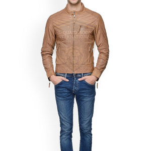 Comfortable Online Sale <b>Men</b> <b>Leather</b> <b>Jacket</b> Waterproof New Arrival <b>Men</b> <b>Leather</b> Winter <b>Jacket</b> - Product Image 4