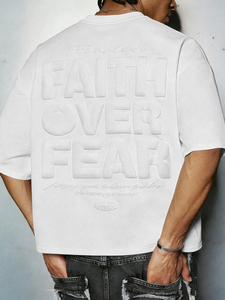 เสื้อกล้ามยิมแบบยูนิเซ็กซ์ ตัดเย็บพิเศษ แขนกุด เสื้อยืดผู้ชายทรงหลวม โอเวอร์ไซส์ ทรงกล้ามเนื้อ ล้างสีแบบแอซิดวอช ลายกราฟิก เสื้อกั๊กผู้ชาย - Product Image 3