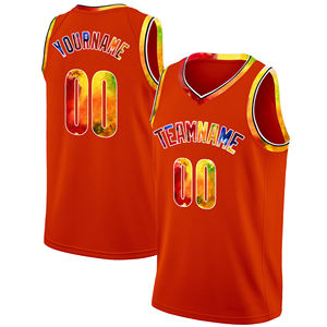 Camiseta de baloncesto transpirable única y personalizada, camiseta de baloncesto con estampado personalizado, chaleco de entrenamiento para juegos al aire libre, Unisex - Product Image 2