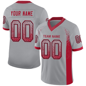 Custom Team Mens Soccer Jersey Vintage Style Football Shirt Mesh Practice Wear - Product Image 3