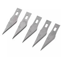 Lames chirurgicales stériles jetables en acier de haute qualité pour kits médicaux, certifiées CE, instruments de fourniture hospitalière manuels