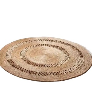 High Quality Handwoven Kilim Style Braided Cotton Rectangle Area Rug Eco-Friendly Anti-Slip for Living Room - Product Image 1