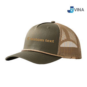 Custom Logo Trucker <b>Hat</b> Embroidered Logo Mesh Back Baseball <b>Cap</b> for Outdoor Travel Sports - Product Image 1