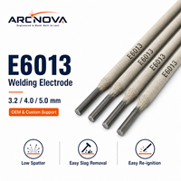 Électrodes de soudage E6013 3,2 mm 4 mm 5 mm en acier au carbone pour travaux de soudage à l'arc général dans les ateliers et les usines