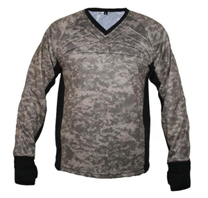Camiseta de Paintball Personalizada de Manga Larga, Sublimación Completa, Uniforme de Equipo Transpirable de Secado Rápido, Uniforme de Paintball de Poliéster con Impresión Personalizada - Product Image 6