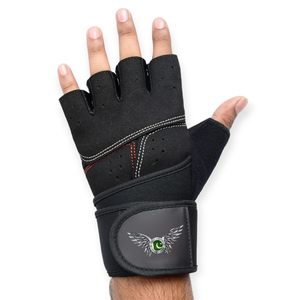 Gants d'entraînement OEM avec coussinets pour les paumes, pour la musculation, le bodybuilding et les sports – Vente en gros de gants de musculation - Product Image 2
