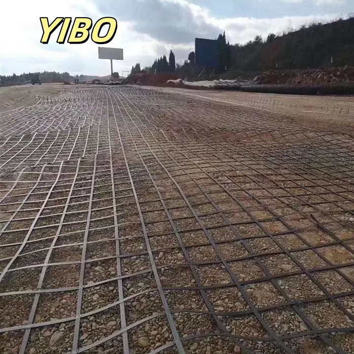 Fiberglass Geogrid with Bitumen Coating for Retaining Walls