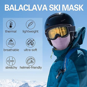 Máscara de esquí personalizada al por mayor, pasamontañas de ciclismo, máscara facial completa, protector facial para motocicleta, bufanda facial para hombre - Product Image 6