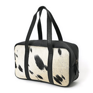 Sac à dos en cuir véritable pour hommes, forme ovale, double poignée, fermeture à glissière, grande capacité, avec compartiment pour chaussures - Product Image 4