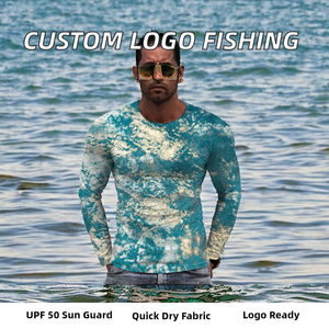 Camisa de Pesca Unisex con Logotipo Personalizado, Antibacteriana, Manga Larga, UPF 50, Protección UV, Secado Rápido, Estilo Caza, Spandex/Poliéster - Product Image 5