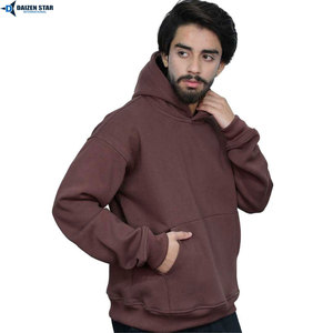 Sudadera con Capucha Unisex Extra Grande, Logotipo Bordado Personalizado, Sudadera de Algodón, Proveedor de Sudaderas de Moda Urbana al por Mayor - Product Image 3